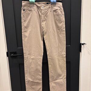 Ag Adriano Goldschmied Cream Chinos Classic Style